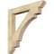 Ekena Millwork Merced Slat Rough Sawn Bracket, Douglas Fir, 6"W x 48"D x 48"H BKT06X48X48MRC06RDF - alternate 1
